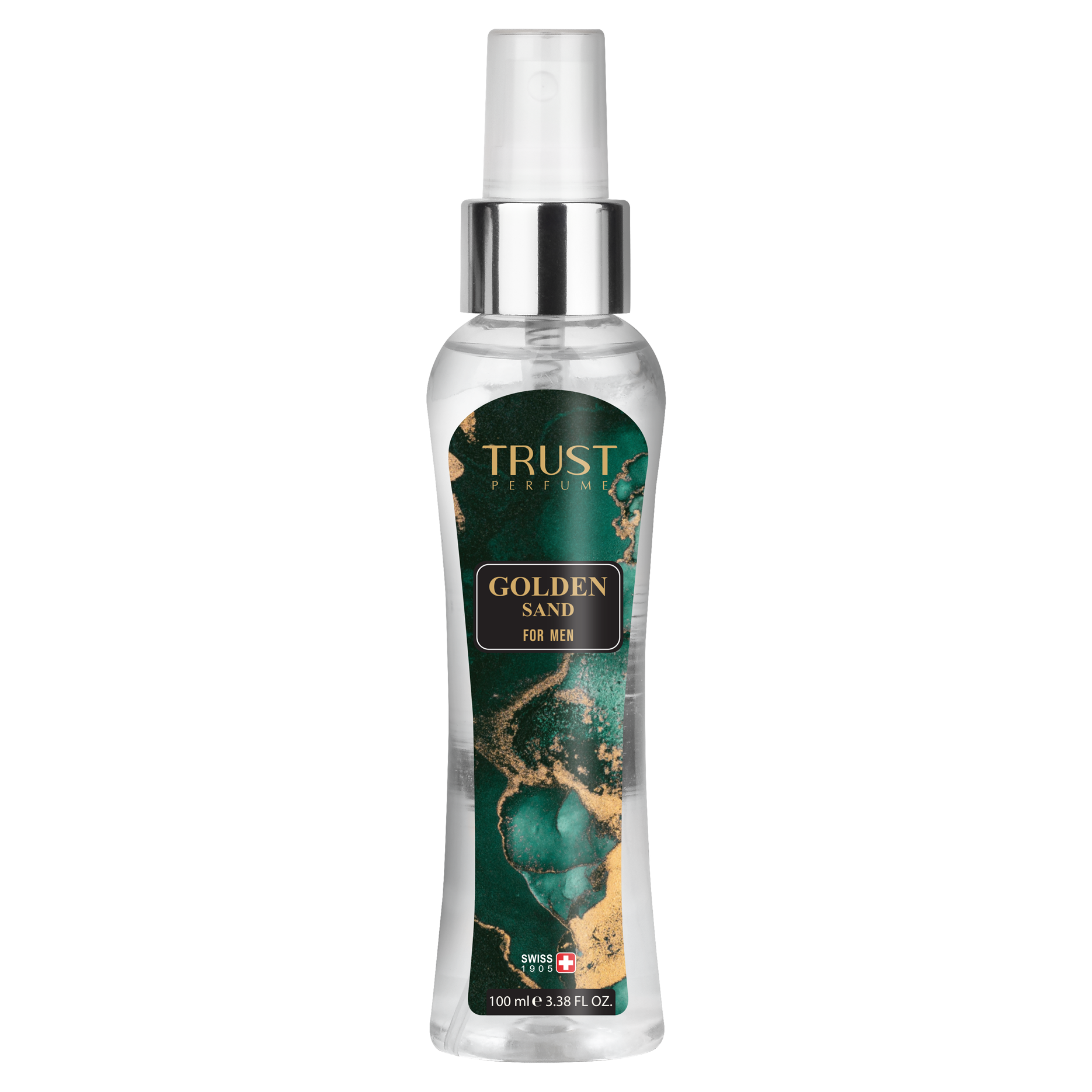 بادی میست مردانه تراست مدل Golden Sand با حجم 100 میل